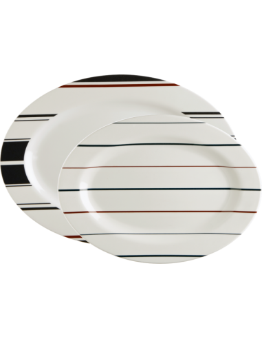Vajilla Náutica Mónaco platos ovalados - USHIP Alicante