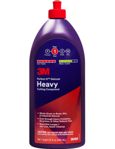 Pulimento para gelcoat Heavy 3M - USHIP Alicante